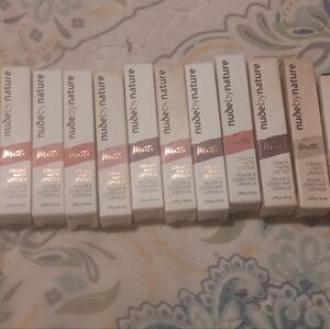 Nude by Nature Pink and Brown Lipstick Collection